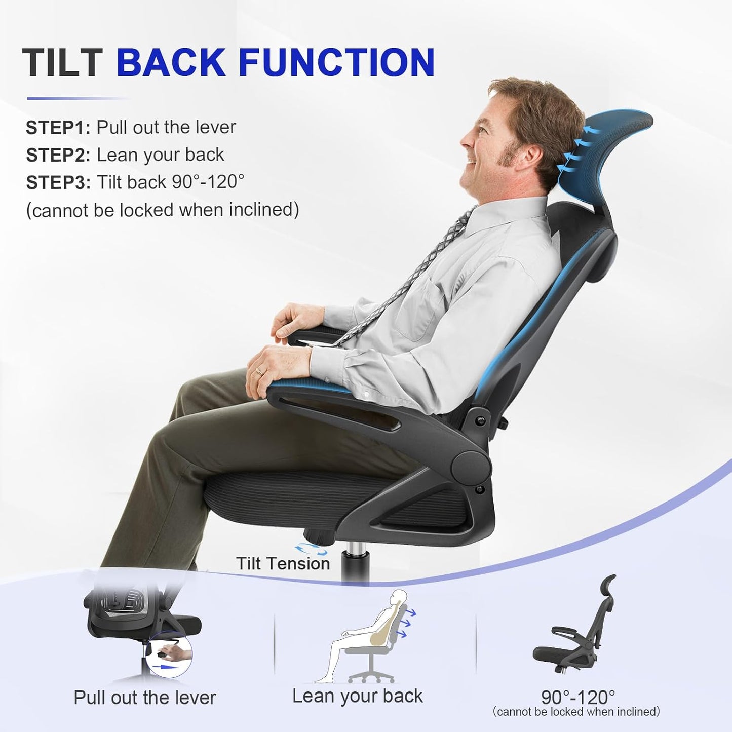 ๐ช YONISEE Ergonomic Office Chair โ Designed for All-Day Comfort