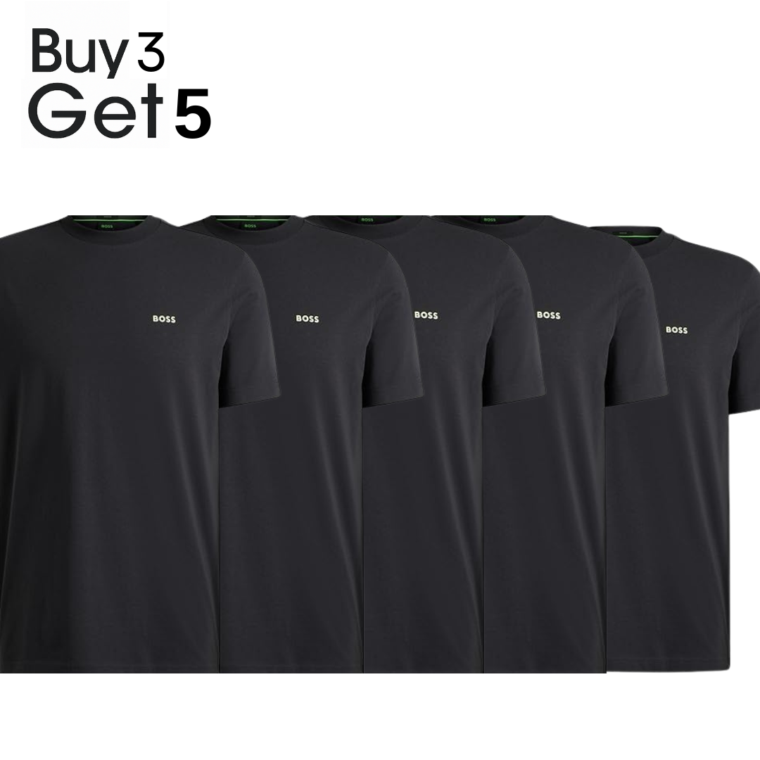👕 Buy 3 Get 5 for £37,90 - H Boss Premium T-Shirt Set