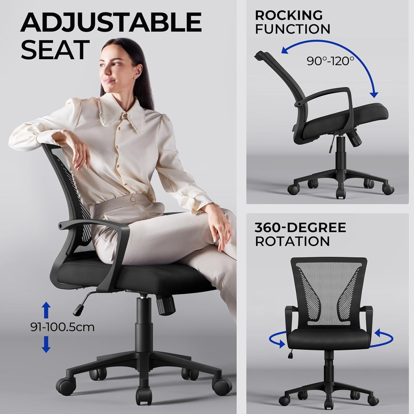 🪑 BUY 1 GET 2 - Yaheetech Ergonomic Office Chair